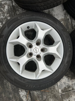 ALU Kola Borbet R16" 5x110 pneumatiky 205/55 R16 - 9