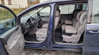 VW SHARAN 7 MÍST 2.0 TDI 130KW.NAVI.TEMPOMAT.NAJETO 199 TIS. - 9