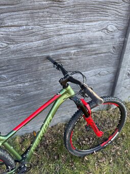 MERIDA Big.Trail 600 Matt Fog Green (Red) velikost M/L - 9