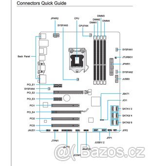 MSI Z77A-G43 LGA 1155 (+ Arctic Freezer 13, ram, ssd apod.) - 9