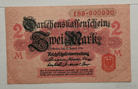 Bankovky staré - německé, ruské, šatenka - 9