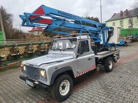 Podnośnik koszowy LAND ROVER DEFENDER - košíkový výťah - 9