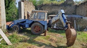 Traktorbagr JCB + Zetor podovzek - 9