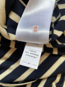 Nové dlouhé pruhované šaty Tommy Hilfiger, vel. L - 9