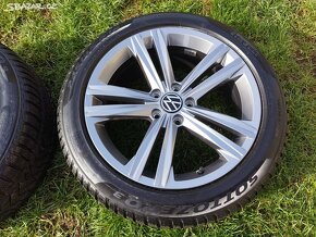 Prodám  sadu zimních pneumatik 245/45 R18 - 9