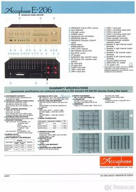 zesilovač ACCUPHASE E-206 - 9