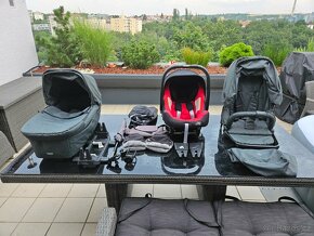 Britax kocarek s korbickou a autosedackou-trojkombinace - 9