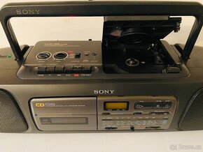 Radiomagnetofon/CD Sony CFD-55MKIIs, 90.léta - 9