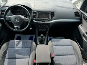 VW SHARAN 2,0 TDI CR 4x4 - 103 KW, 6 míst, TOP SERVIS - 9