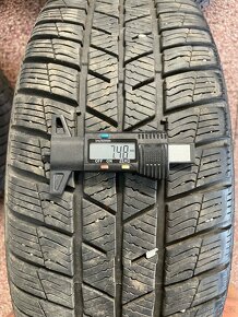 Originalní ALU kola Škoda 5x112 r16 zimní pneu 7,5mm - 9