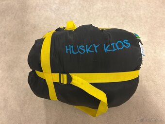 Dětský spaci pytel Husky Oudoor Kids Merlot -10°C - 9