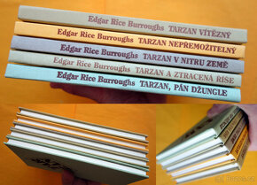 Tarzan- E. R. Burroughs/ komplet 24 knih/ NEČTENÉ, INTAKTNÍ - 9