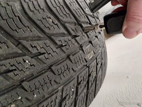 Alu kola 17" Volvo XC70, XC60, zimní pneu Nokian - 9