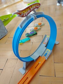 Hotwheels split speeders dráha, looping a další - 9