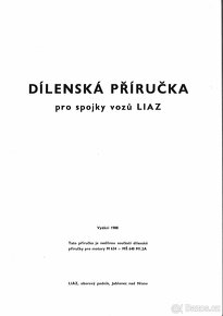 AUTO LIAZ -ŠT180 - PŘÍRUČKA 14 - BRZDY + PŘÍRUČKA 1.3 SPOJKA - 9