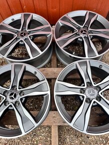 5x112 R17 originál alu disky Mercedes C-Class W205 - 2016 - 9