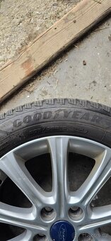 Prodám pěkné ford ALU R16 s pneu good year s min. 6mm - 9