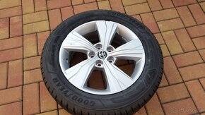 ALU kola TOYOTA 5x114,3 R17 NOVÁ zimní sada 215/60/17 - 9