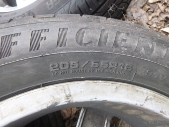 4x orig.alu ford (5x108) letní pneu 205/55 r16 - 9