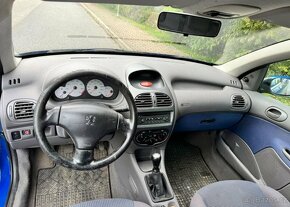 Peugeot 206 SW 1,2i klima , nové rozvody benzín - 9