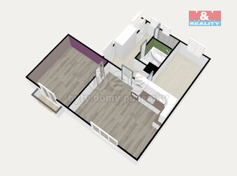 Prodej bytu 3+kk, 63 m², Ostrov, ul. Borecká - 9