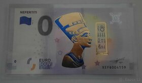 0€ / 0 euro suvenírová bankovka prítlač gold  - výmena - 9