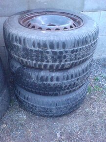 Disky Renault, zimní Dunlop Winter Sport 4D, 195/65/15, 3x - 9