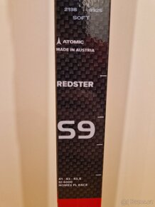 Nové závodní běžky Atomic Redster S9 Carbon 180 cm - 9