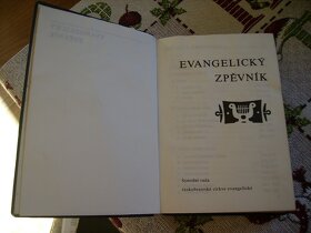 Evangelický zpěvník - 4 ks - 9