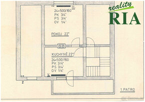 Pńov-Předhradí 9km od Poděbrad RD 4+1,garáž, zahrada 672m2 - 9