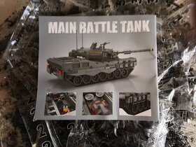 Stavebnice tank Leopard kompatibilní s LEGO - 9