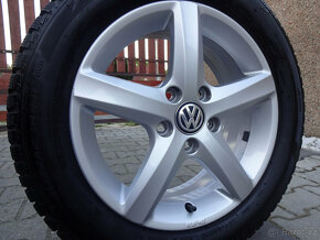 ZIMNÍ ORIGINÁL VW 16" 5x112 pneu 205/55R16 Bridgestone - 9