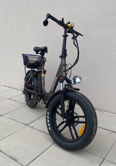 Elektrokolo skládací Fatbike HECHT COMPOS XL GRAY - 9