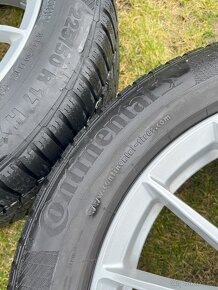 ALU KOLA 5X112 R17 , Orig. Audi , Zimní pneu 6.8mm - 9