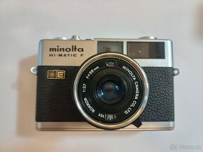 Minolta HI-Matic F vč. původního pouzdra a krytky - 9