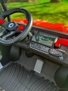 Dětské elektrické autíčko šestikolka - Farmer truck sklopka - 9