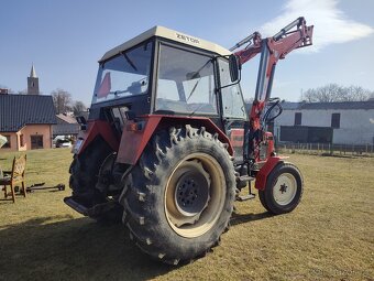 Zetor 7711, r.v. 1989, 7727h, zánovní čelní nakladač - 9