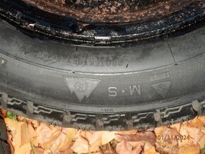 4xObutá zimní sada kol na RENAULT CLIO 185/60 R15 4x7,1MM - 9