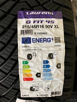 CELOROČNÍ NOVÉ PNEU LAUFENN  G FIT 4S- 215/45R16 90V XL - 9