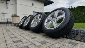 ALU KOLA AUDI 17  DUNLOP ZIMNI. 225/50 R17 - 9