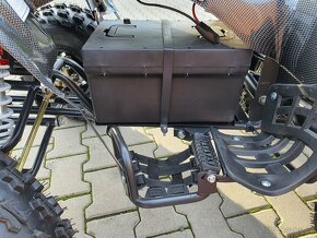 Dětská el čtyřkolka ATV Warrior Delux XL 1500 carb - 9