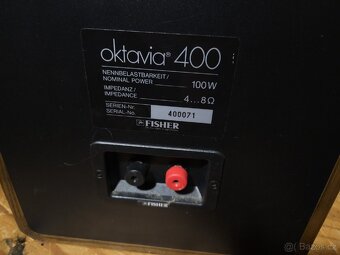 FISHER Oktavia 400 HiFi repro 100w - 9