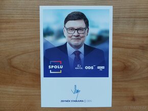 Podpisy politiků - politici autogramy, vlastnoruční podpisy - 9