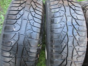 Alu kola Škoda 5x100 R14 Pneu zimní 185/60R14 - 9