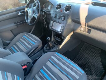 Vw Caddy Tramper 2.0tdi NAVI,KLIMA,4x4,alu,spaní - 9