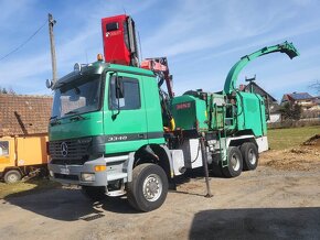 Jenz Hem 560 Mercedes-Benz RĘBAK štiepkovač dreva - 9