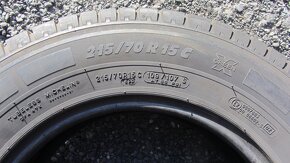 Letní pneu 215/70/15c Michelin - 9