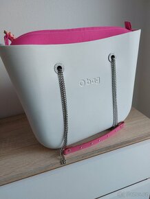 Obag standard limited white pink - 9