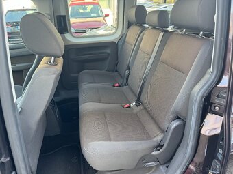 VW Caddy Kombi 1.6 TDI 75kW Tažné Navigace Tempomat Isofix - 9